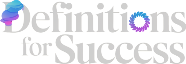 definitions for success logo